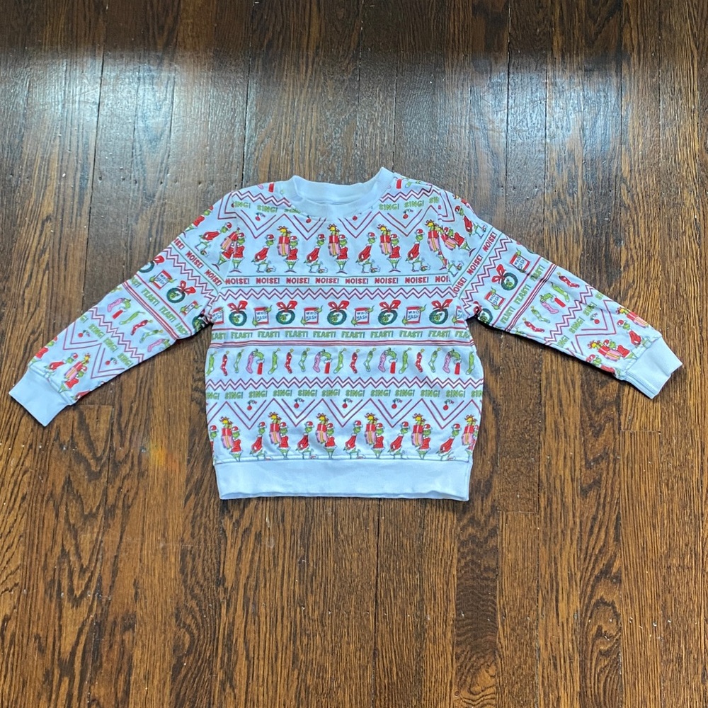 Hanna Andersson Grinch Holiday Sweatshirt